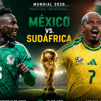 A qué hora juega y quién transmite México vs. Sudáfrica en el inicio del Mundial 2026