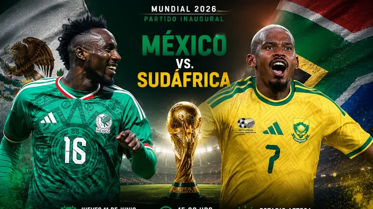 ¡Todo listo para que arranque el Mundial 2026 en el Estadio Azteca!