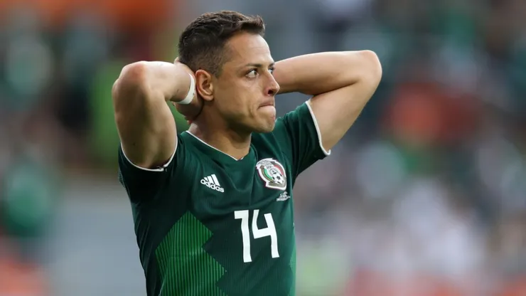 Javier Hernández, delantero mexicano.