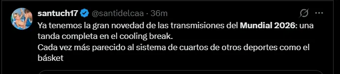 Fuente: 'X'.