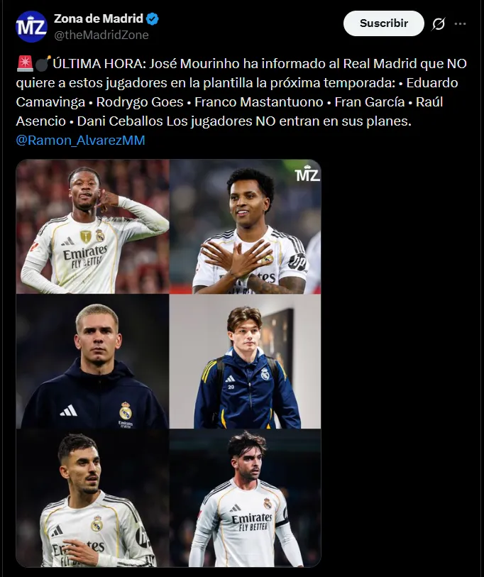 Fuente: @theMadridZone