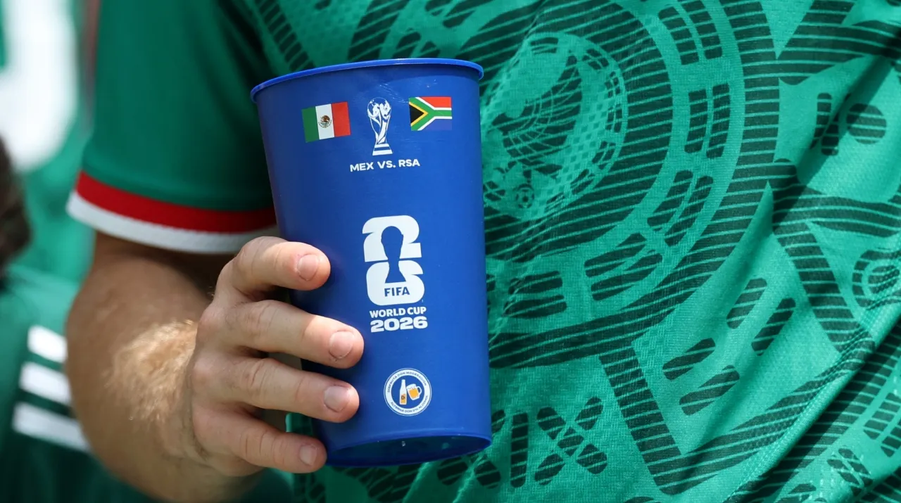 Un vaso del Mundial 2026. (Foto Getty Images)