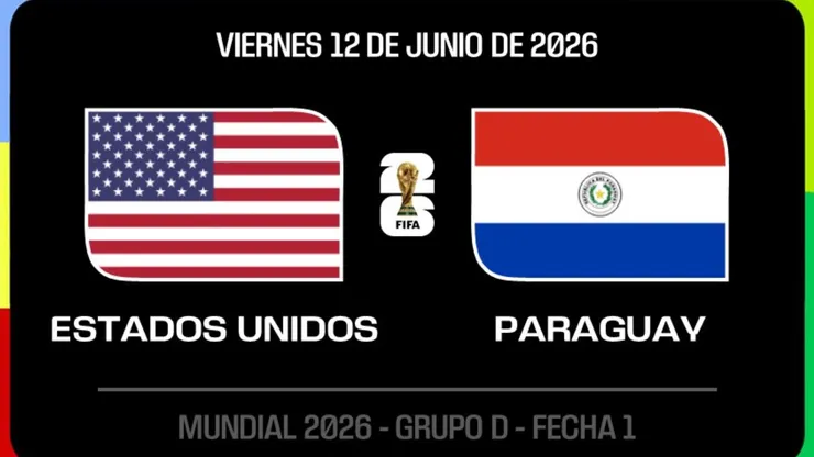 Estados Unidos enfrentará a Paraguay este viernes.