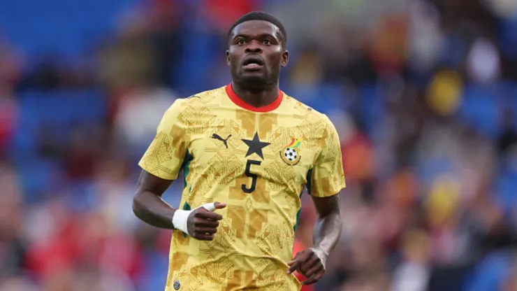 Thomas Partey, volante de Ghana.
