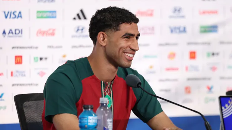 Achraf Hakimi, defensa de Marruecos.
