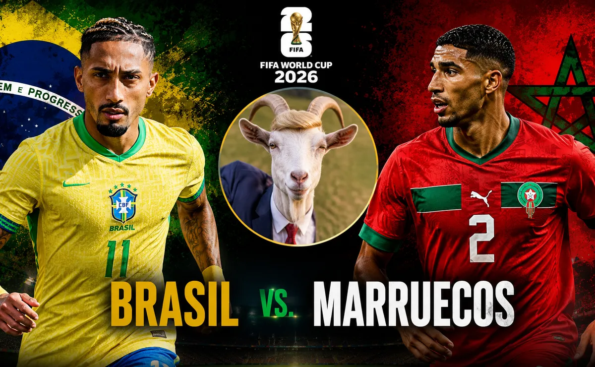 Predicción Mundial 2026: El resultado de Brasil vs. Marruecos, según La Cabra de Bolavip
