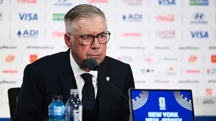 Carlo Ancelotti, DT de Brasil.
