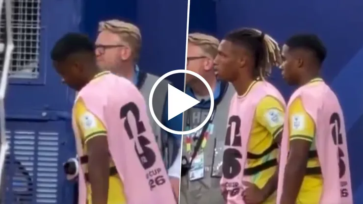 Endrick no ocultó su frustración en el momento en el que a Brasil se le acabaron los cambios en el partido vs. Marruecos.