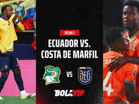 Selección de Ecuador vs. Costa de Marfil por el Mundial 2026: Alineaciones confirmadas
