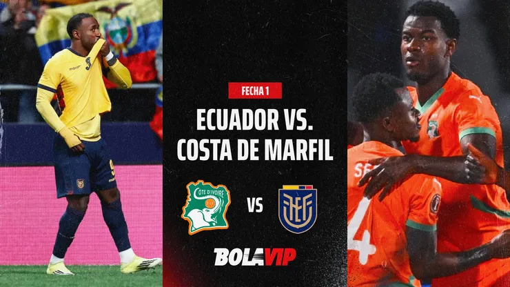 EN VIVO Y GRATIS Selección de Ecuador vs. Costa de Marfil por el Mundial 2026