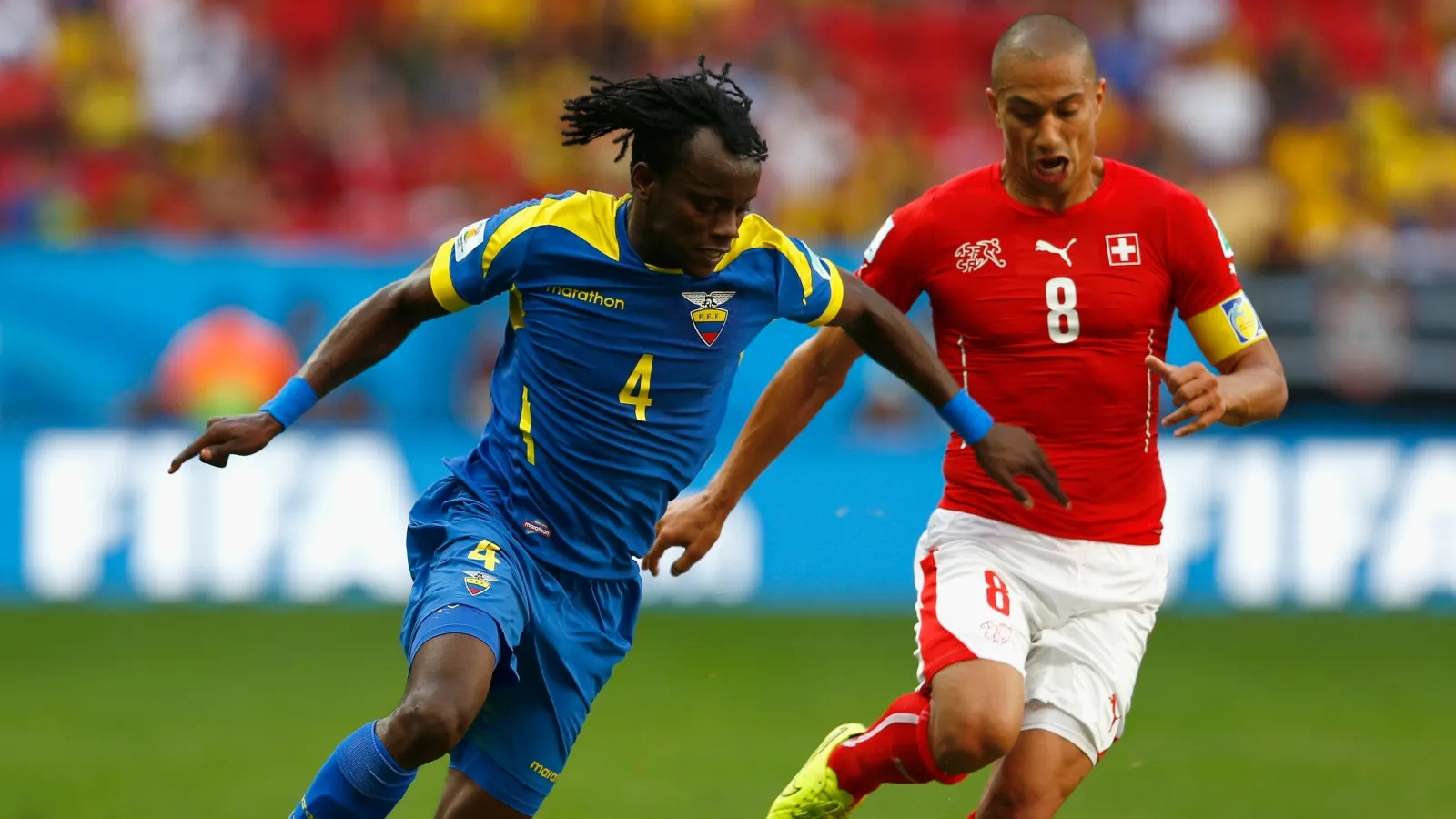 Suiza n 2014, última vez que Ecuador empezó el Mundial con derrota: GETTY