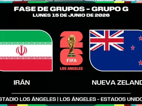 Dónde ver EN VIVO Irán vs. Nueva Zelanda por el Mundial 2026: canales de TV y streaming