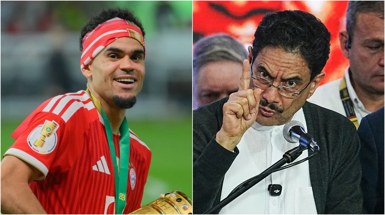 Luis Díaz e Iván Cepeda. (Foto: Getty Images)