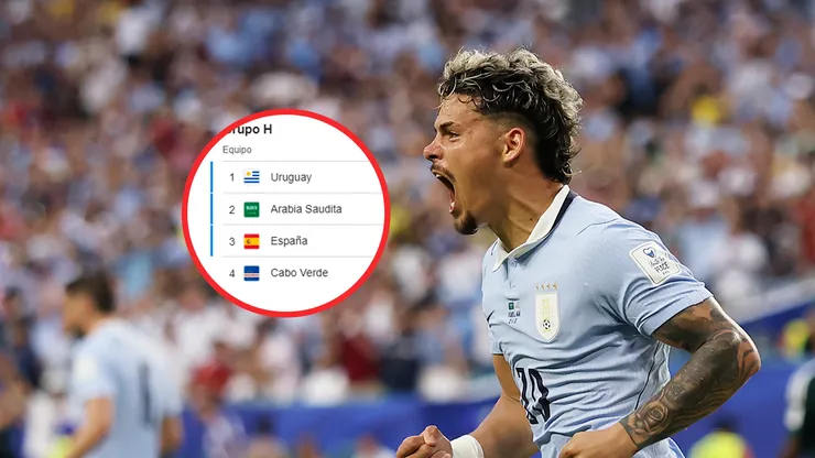 Maxi Araujo marcó el primer gol de Uruguay en el Mundial 2026.