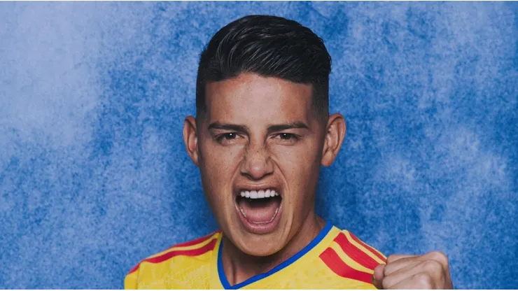 James Rodríguez jugará su tercera Mundial con Colombia.