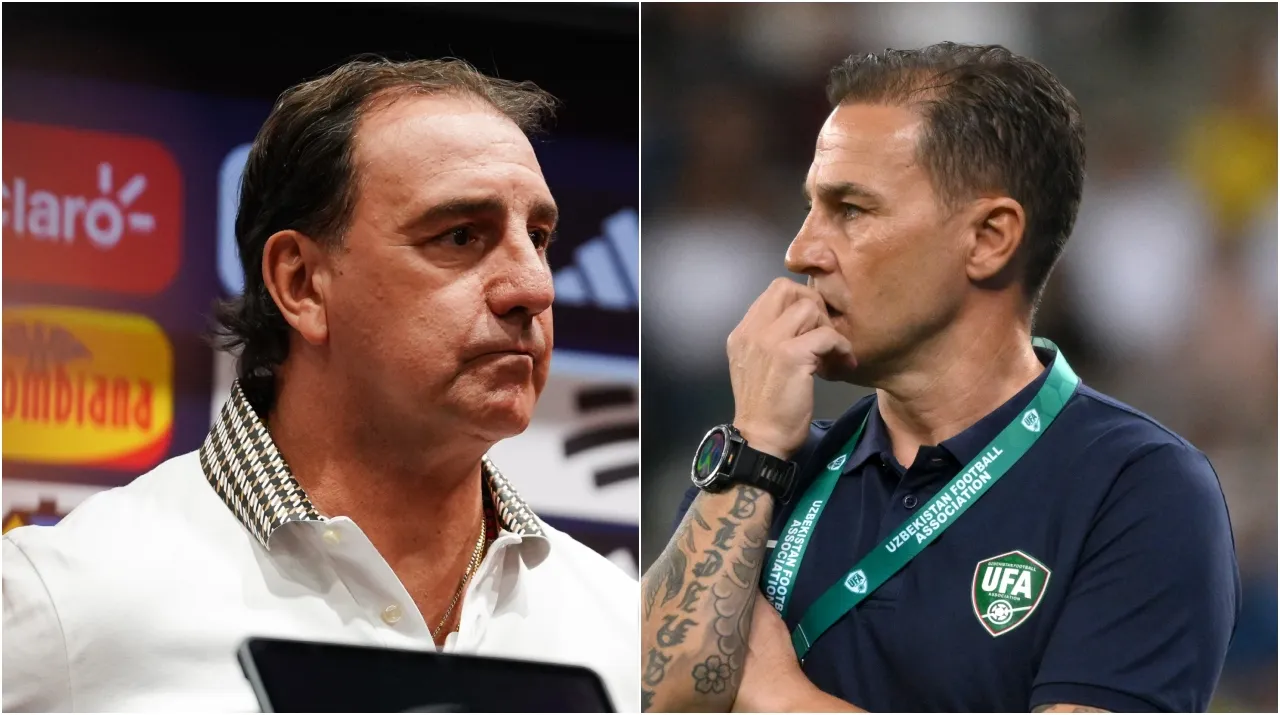 Néstor Lorenzo y Fabio Cannavaro. (Foto: Getty Images)