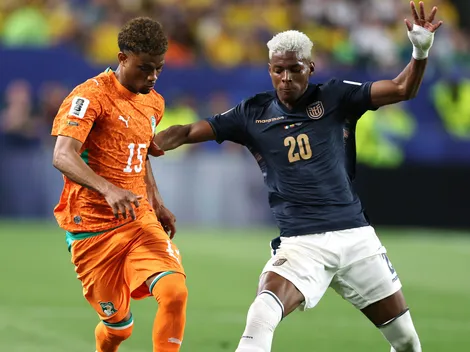 Con gestos de dolor: Nilson Angulo encendió las alarmas en la Selección de Ecuador