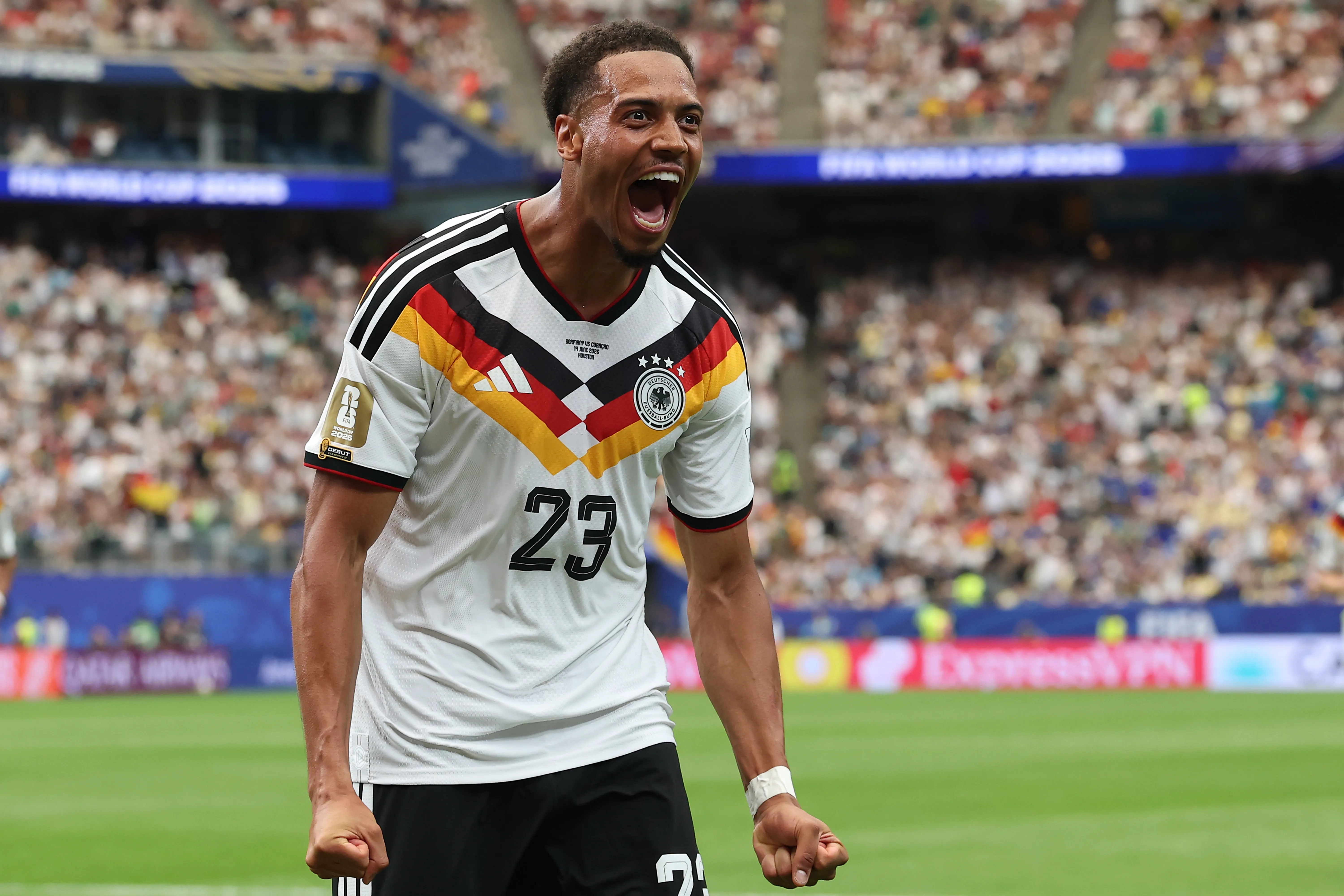 Félix Nmecha destacó con Alemania en el Mundial 2026. (Foto: GettyImages)