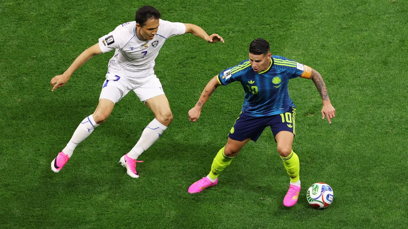 James, contento por el debut de Colombia en el Mundial 2026: GETTY