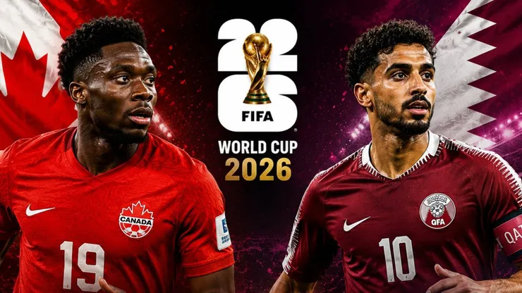 Canadá vs. Qatar por el Mundial 2026.