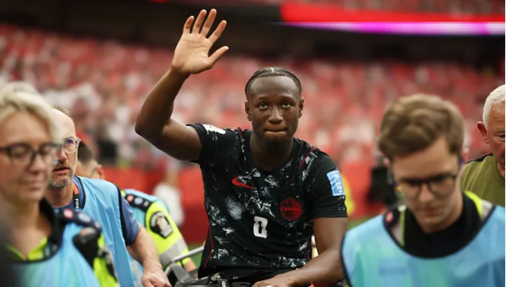 Ismaël Koné, volante de Canadá.
