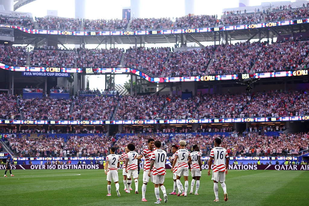 Estados Unidos aplastó a Paraguay en el debut, y ahora va por Australia (Getty Images).