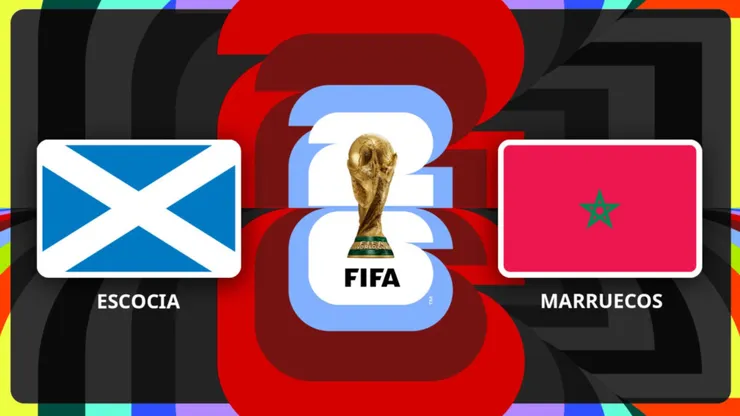 Escocia vs. Marruecos por el Mundial 2026.