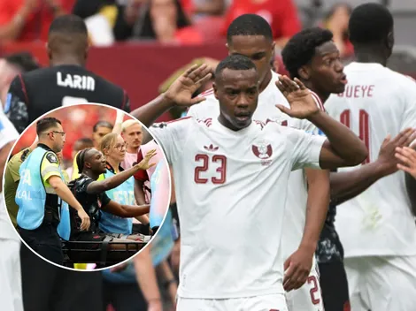 El gesto de Assim Madibo hacia Ismaël Koné tras lesionarlo en el Canadá vs. Qatar