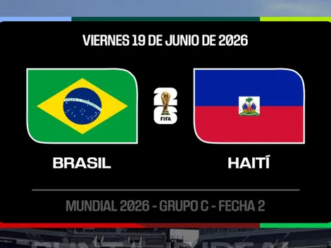 Dónde ver EN VIVO Brasil vs. Haití por el Mundial 2026: canales de TV y streaming