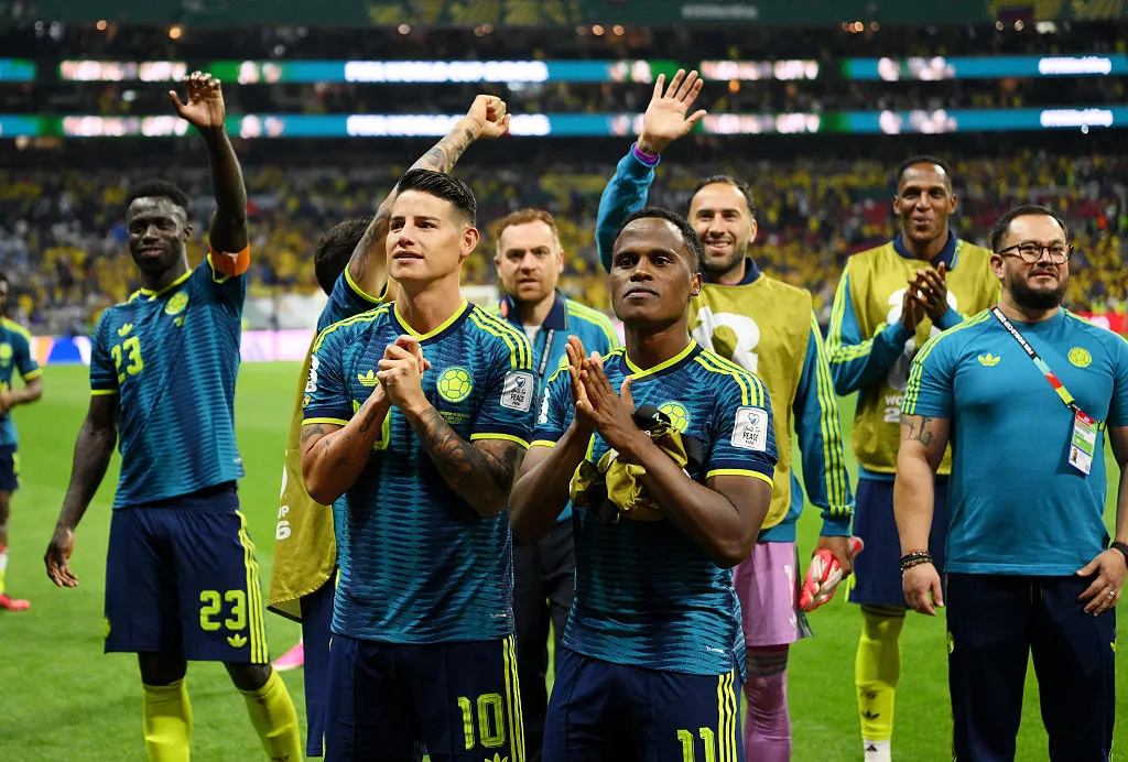 Colombia es pura felicidad tras el tremendo debut en el Mundial 2026 (Getty Images).