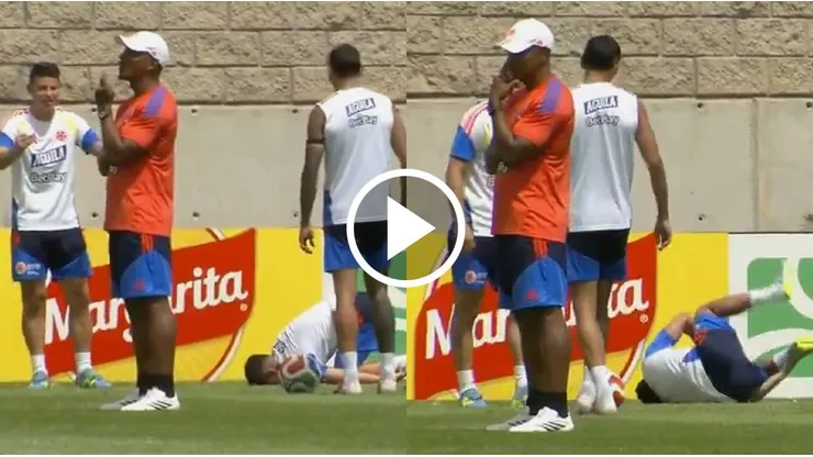 ¡De la tensión a la risa en el entrenamiento de la Selección Colombia!