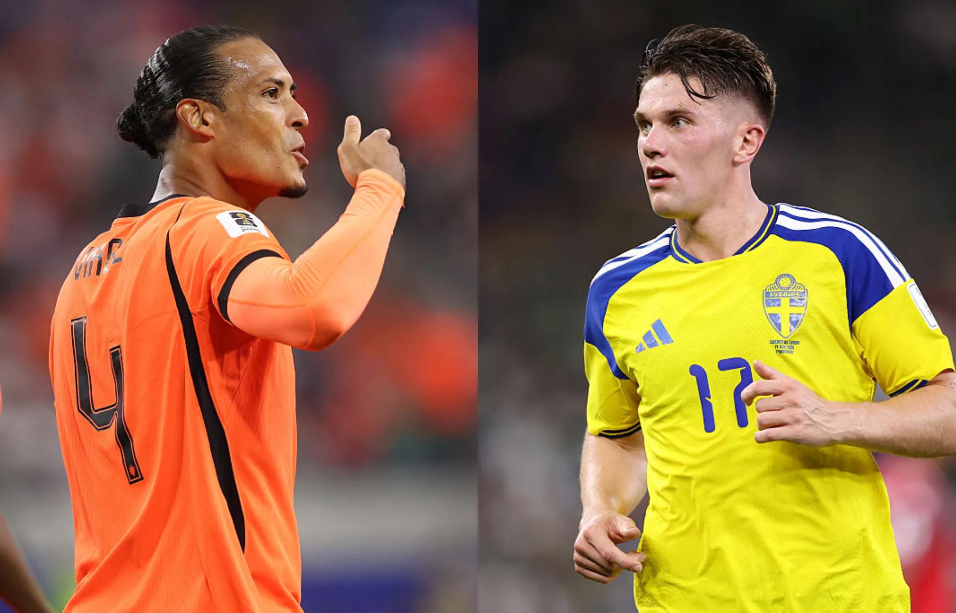 Virgil Van Dijk y Viktor Gyökeres, cara a cara este sábado en el Mundial 2026.