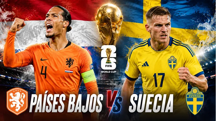 Países Bajos y Suecia cara a cara este sábado 20 de junio en Houston.