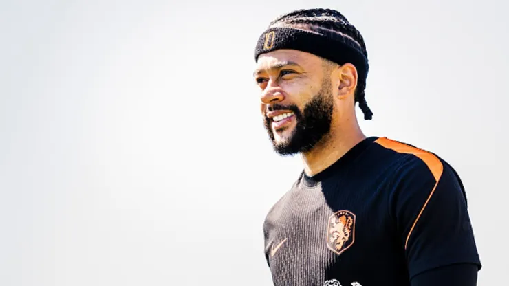 Memphis Depay, atacante de Países Bajos.