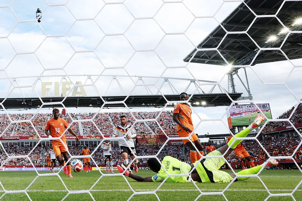 Denis Undav anota en la agonía el 2-1 para el triunfo de Alemania (Getty Images).