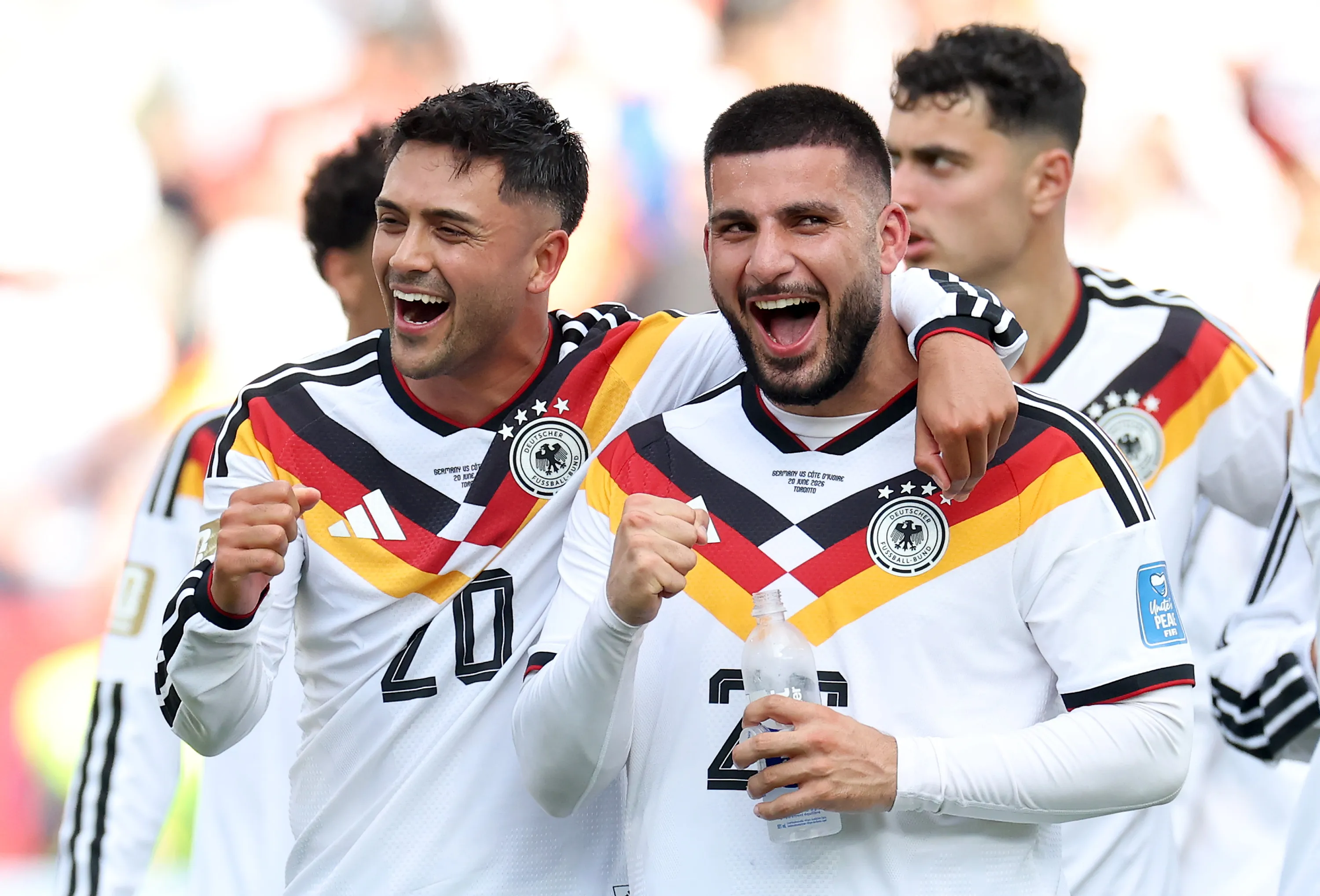 Alemania remontó en los minutos finales. Foto: Getty