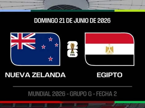 Dónde ver EN VIVO Nueva Zelanda vs. Egipto por el Mundial 2026: canales de TV y streaming