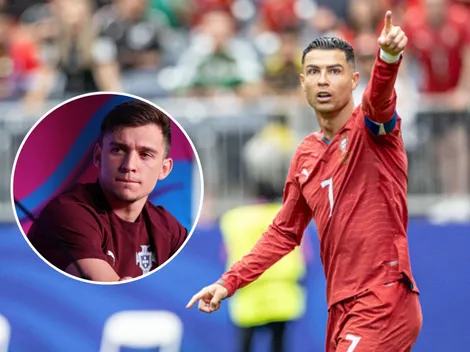 Francisco Conceição salió en defensa de CR7 tras la polémica con Joao Neves