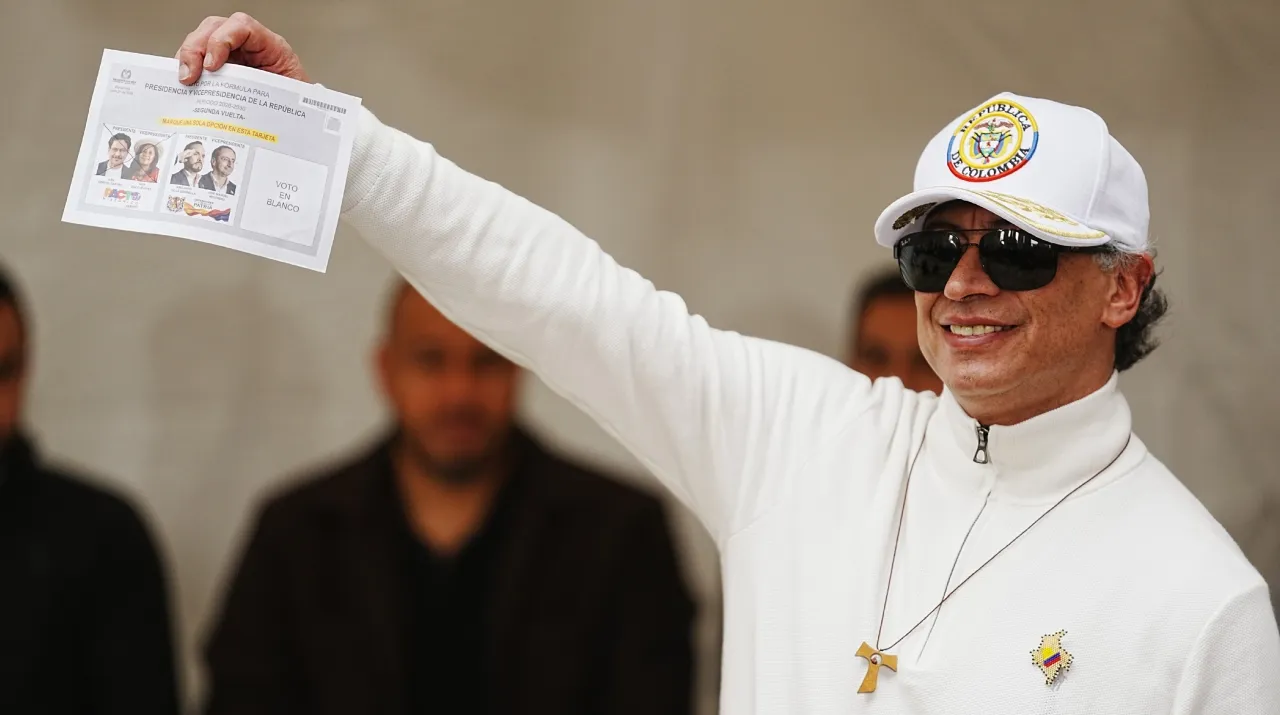 El voto de Petro en la segunda vuelta presidencial. (Foto: Getty Images)