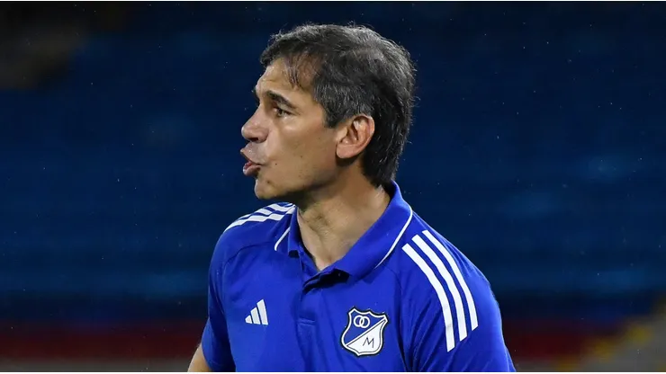 Fabian Bustos tiene contrato hasta diciembre en Millonarios.