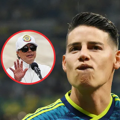 La Selección Colombia y un primer post con James tras la derrota del candidato de Petro