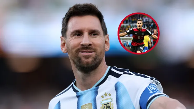 Messi va por dos récords de Klose vs. Austria.