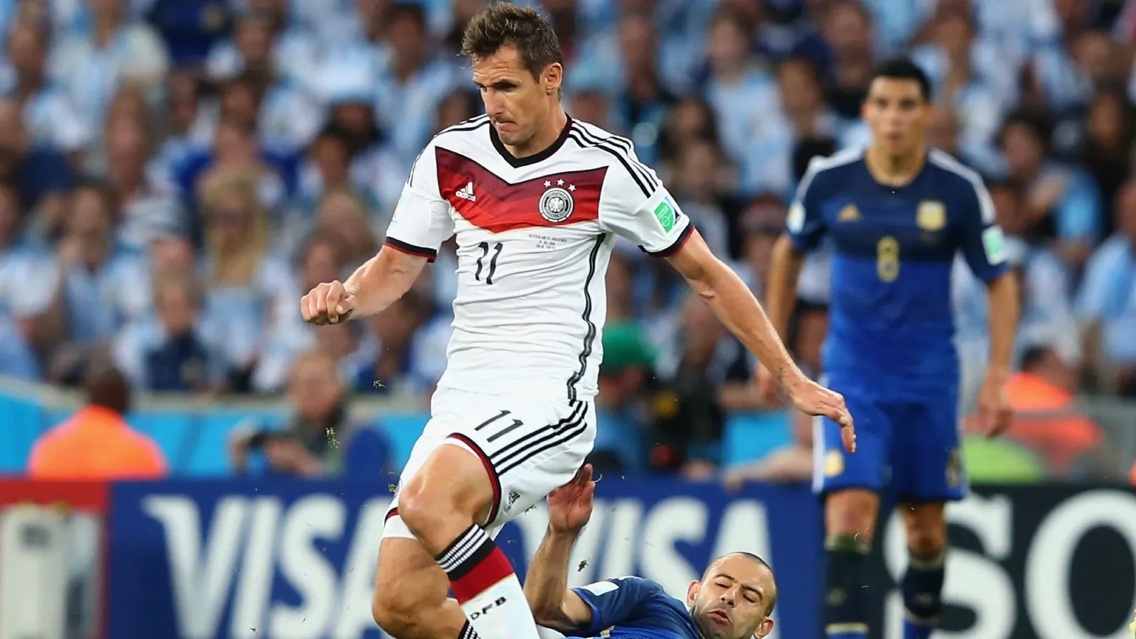 Klose sumó su victoria 17 justamente ante Argentina: GETTY