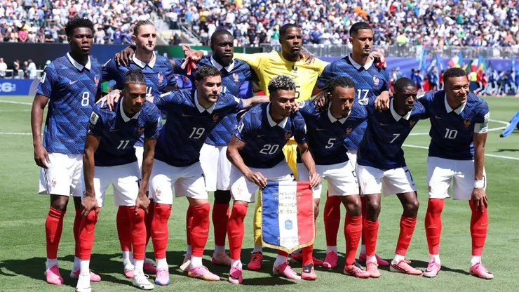 Los lugares donde nacieron los jugadores desde Francia.