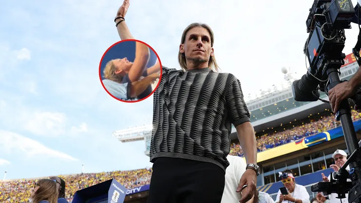 La familia de Beccacece acabó a las peleas con los hinchas
