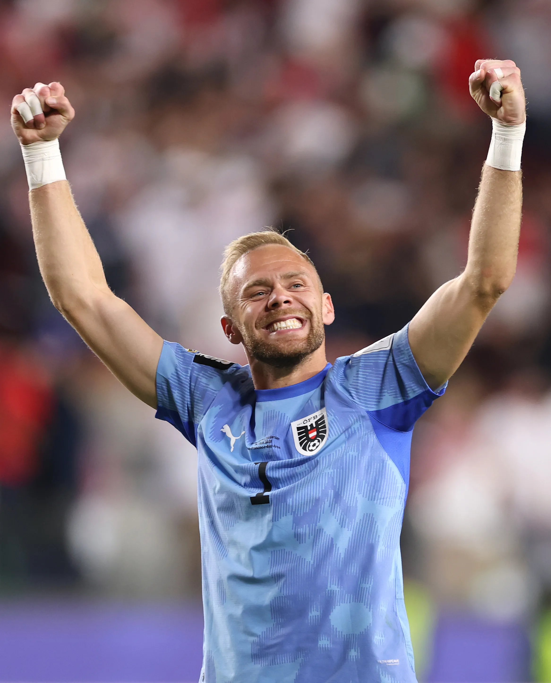 Schlager fue de los mejor en el debut de Austria. (Foto: GettyImages)
