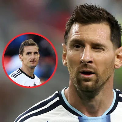 Klose y el apodo perfecto a Messi tras perder el récord de goles en el Mundial