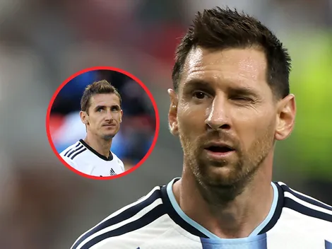 Klose y el apodo perfecto a Messi tras perder el récord de goles en el Mundial