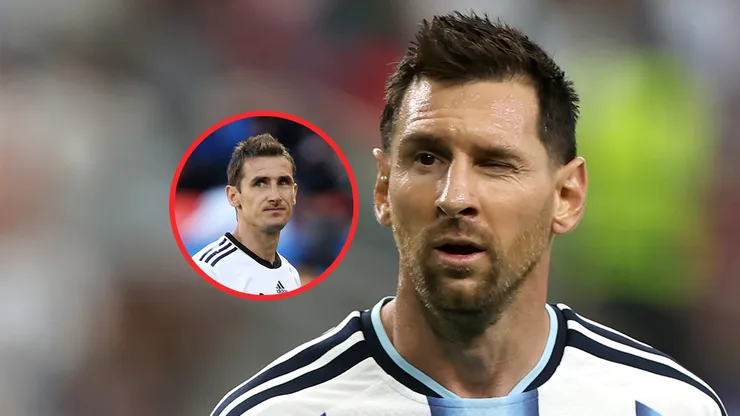 Miroslav Klose habló de Leo Messi.