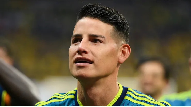 James Rodríguez juega su tercer Mundial con Colombia.